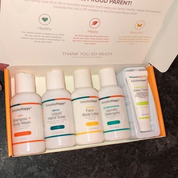 Everyday Happy Family Care Kit Sample Box - Picture 2 of 8